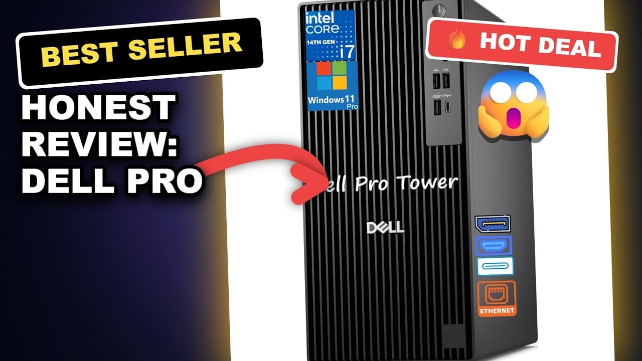 Honest Review: Dell Pro Tower PC Desktop Computers with Intel 20-Core i7-14700 for Business & Profes
