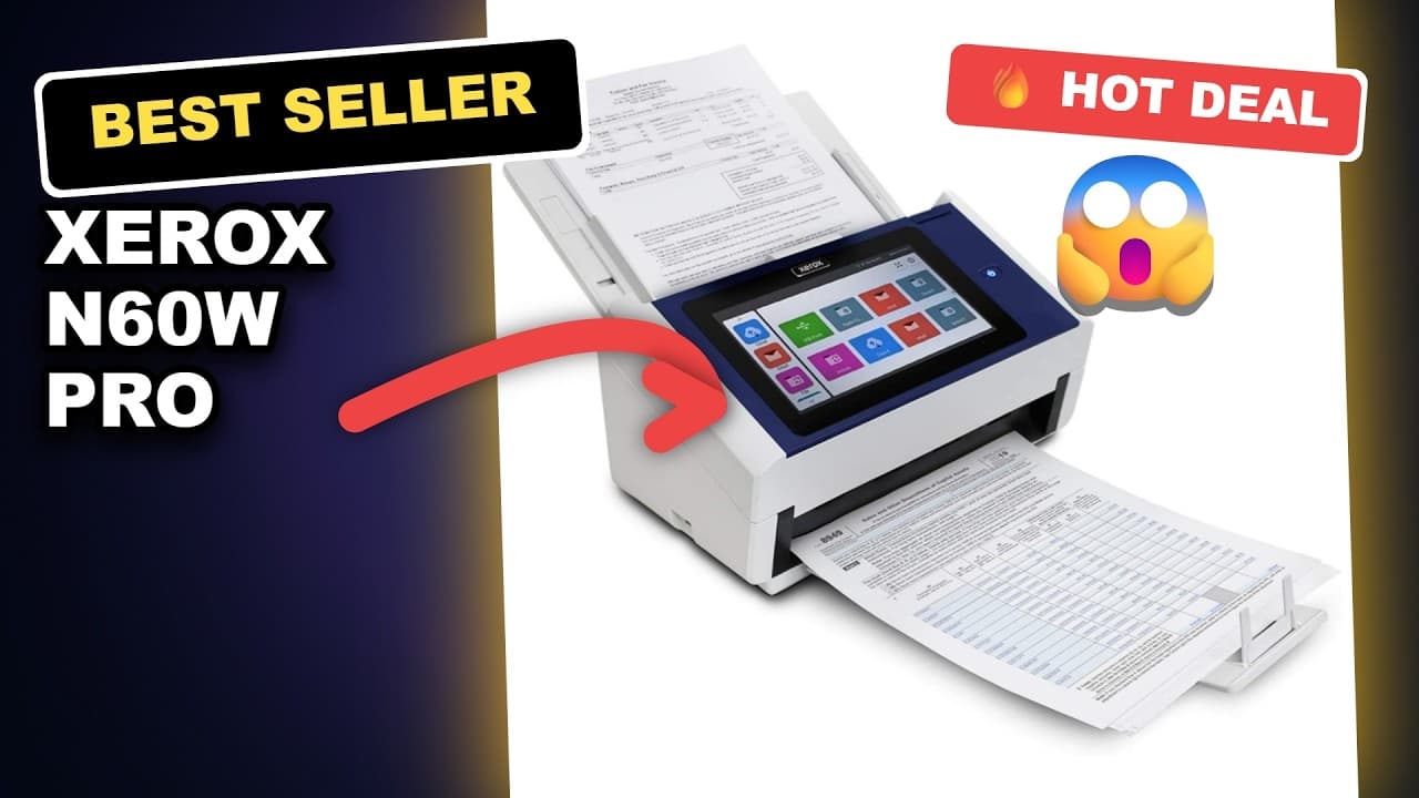 Xerox N60W PRO Scanner Review: Is It the Best for Small Offices? review video
