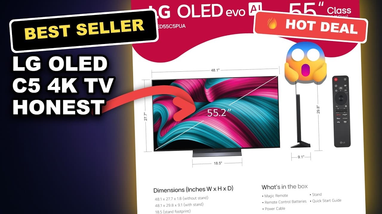 LG OLED C5 4K TV Honest Review: Is This the Best OLED TV in 2025?