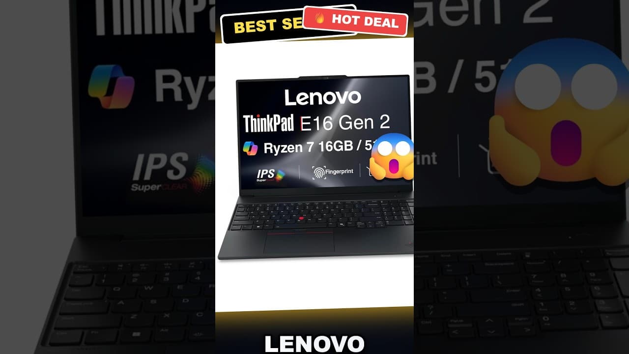 Lenovo ThinkPad P16s Gen 4 Review: Honest Thoughts on AI Performance and Build review video