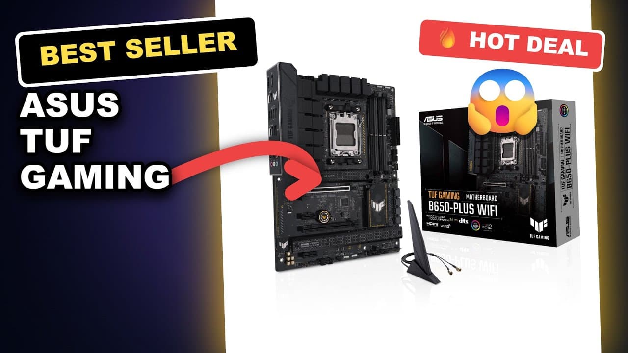 ASUS TUF Gaming B650-PLUS WiFi Desktop Motherboard Review: Unleash Gaming Power