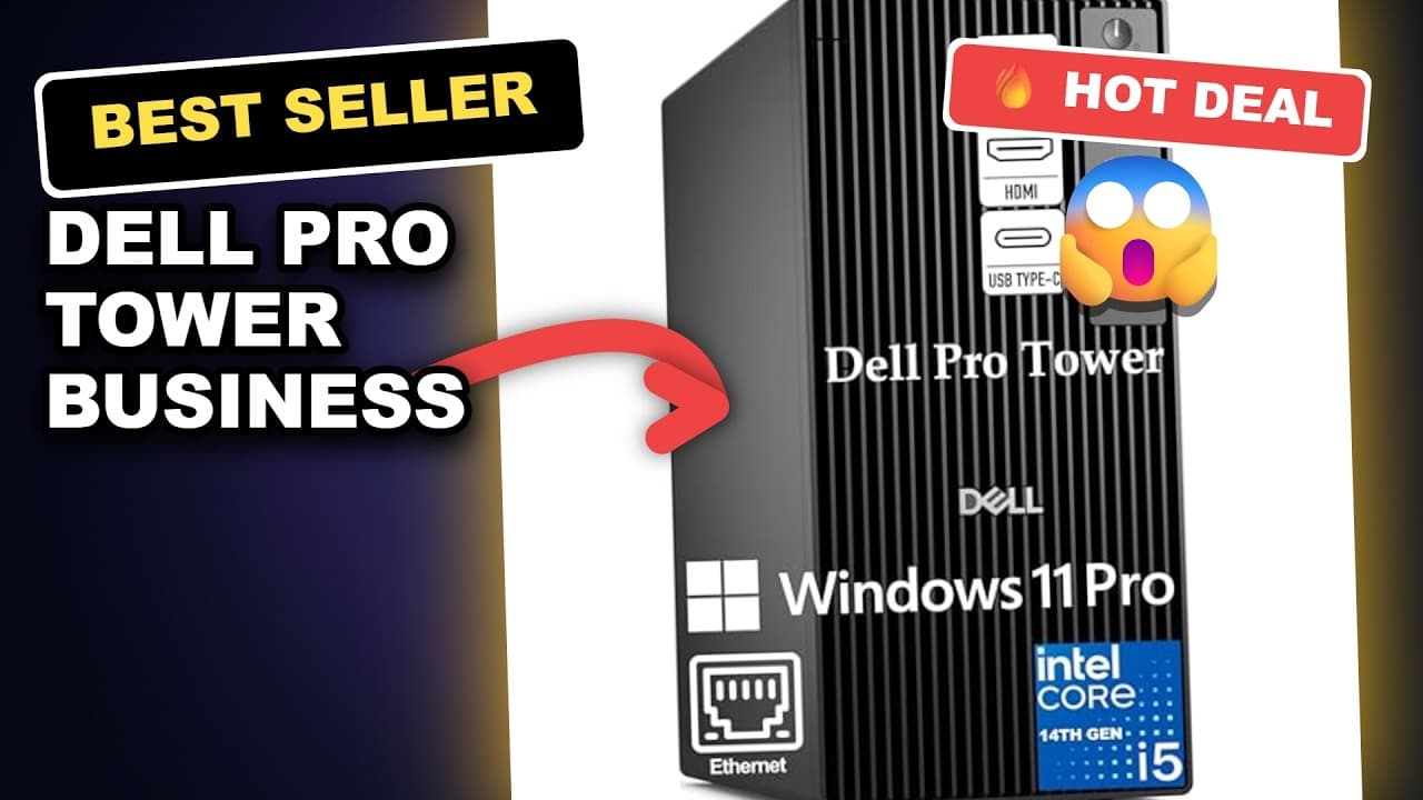 Dell Pro Tower Business Desktop Unboxed: 14th Gen Intel Core i5-14500 vPro Tested for Professional W
