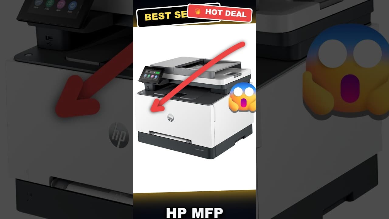 HP MFP 3301fdw Tested: Is This Professional Color Printer Worth It?