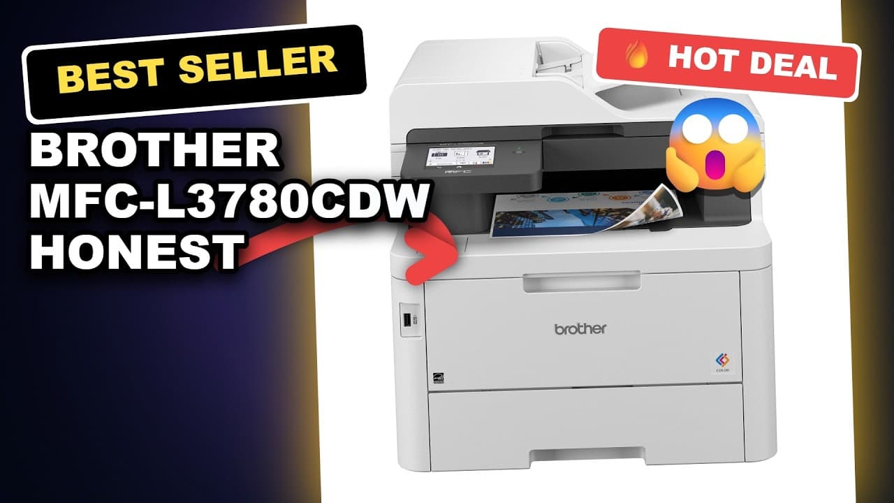 Brother MFC-L3780CDW Honest Review: Is This Printer Worth It for Small Business?