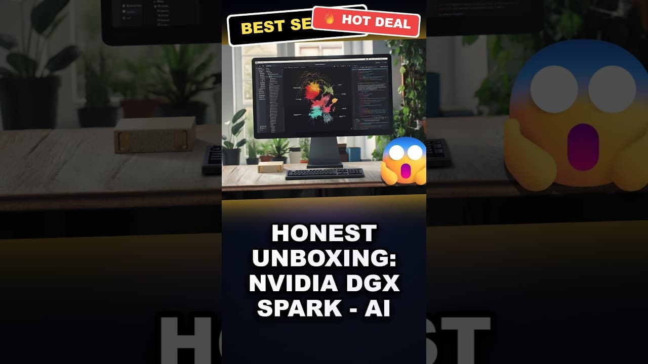 Honest Unboxing: NVIDIA DGX Spark - AI Desktop Supercomputer - GB10 Grace Blackwell Chip