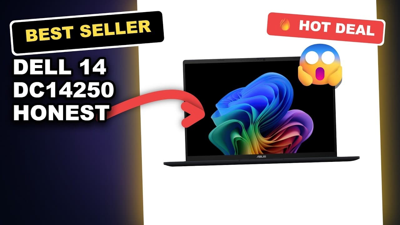 Dell 14 DC14250 Honest Review: Is This 2K Intel Core 7 Laptop Worth Buying? review video