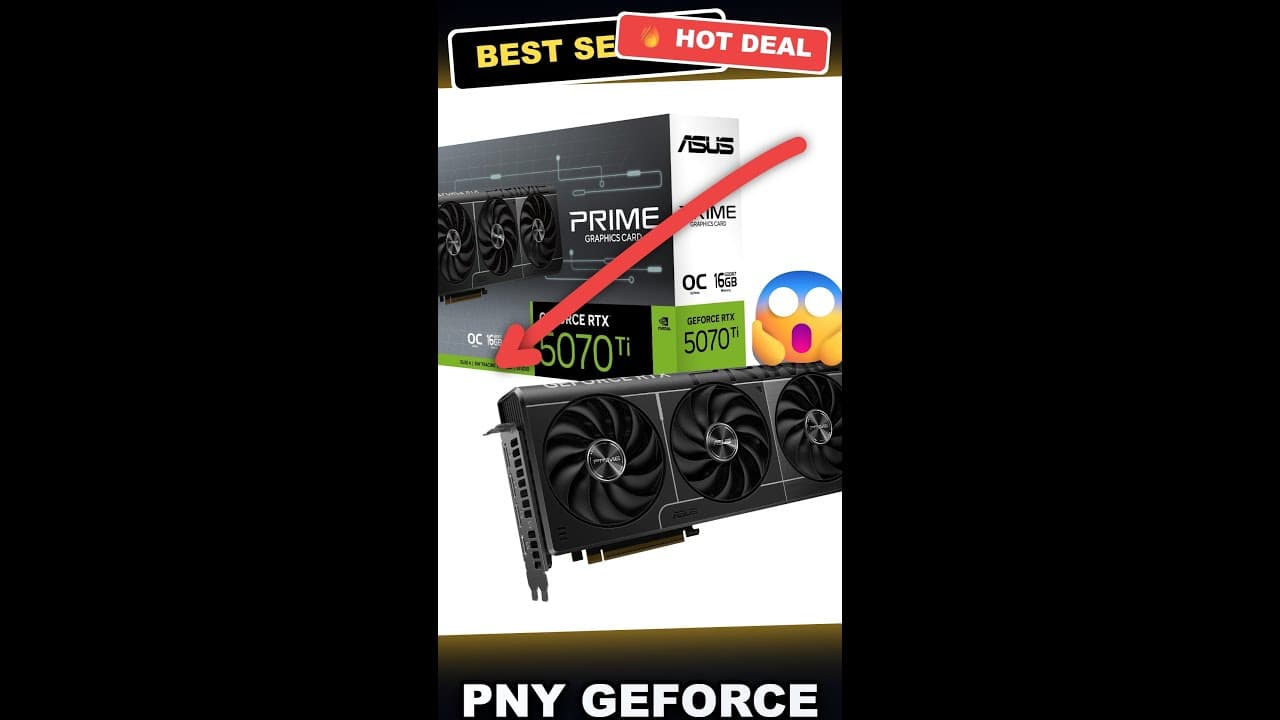 PNY GeForce RTX 5070 Ti Epic-X ARGB OC Triple Fan Review - Unleash Gaming Potential with AI Boost