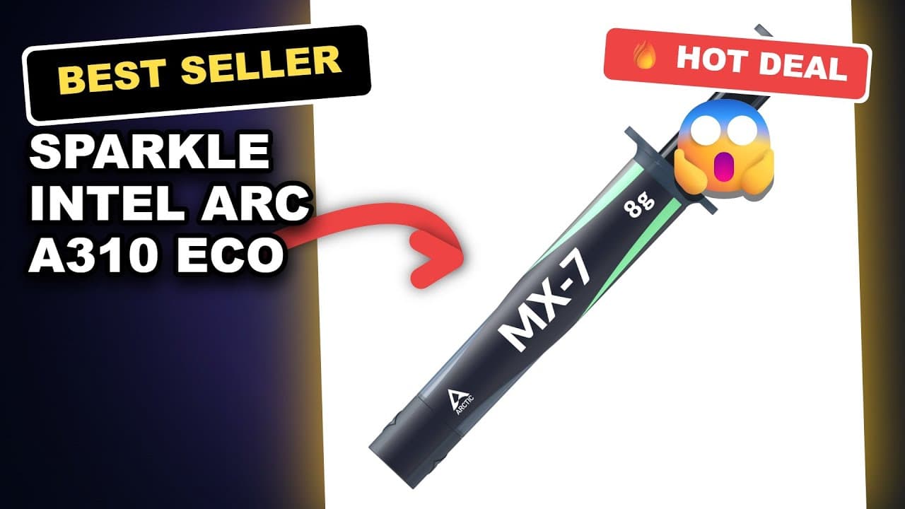 Sparkle Intel Arc A310 ECO Review: 4GB GDDR6, 50W TBP, Fast Ray Tracing!