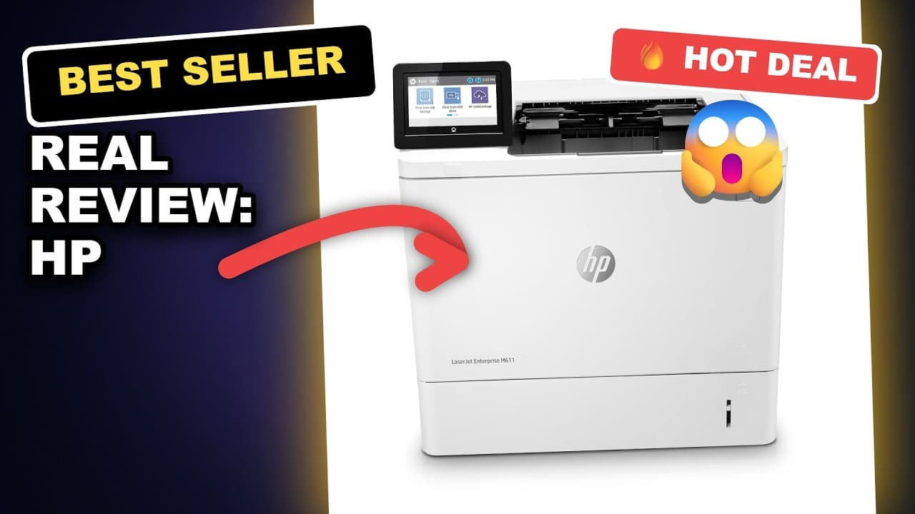 Real Review: HP LaserJet Enterprise M611dn Monochrome Printer with Built-in Ethernet 2-Sided Printin