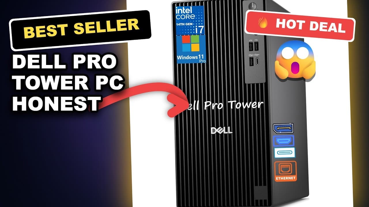 Dell Pro Tower PC Honest Review: 20-Core Intel i7-14700 Performance for Business & Professionals