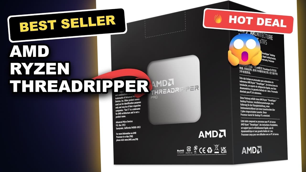 AMD Ryzen Threadripper PRO 9965WX Tested: Is This Workstation CPU Worth It?