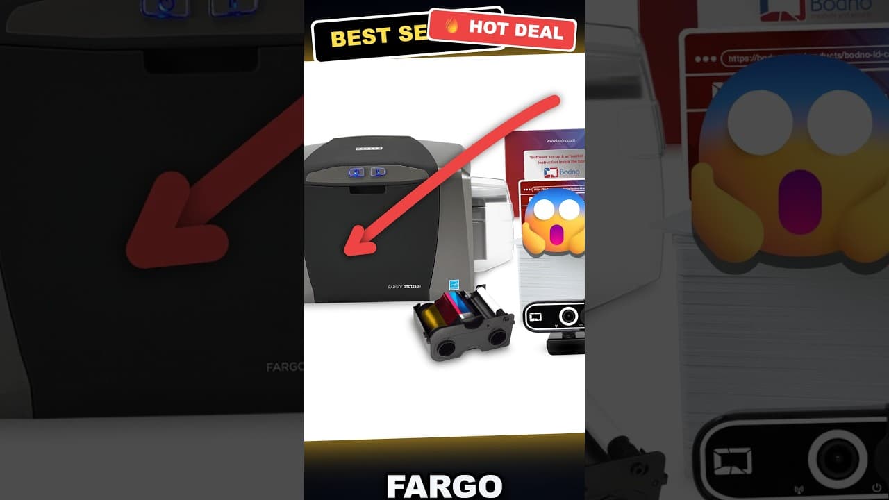 Fargo DTC1250e Review: Fastest Desktop Printer for ID Cards & More?