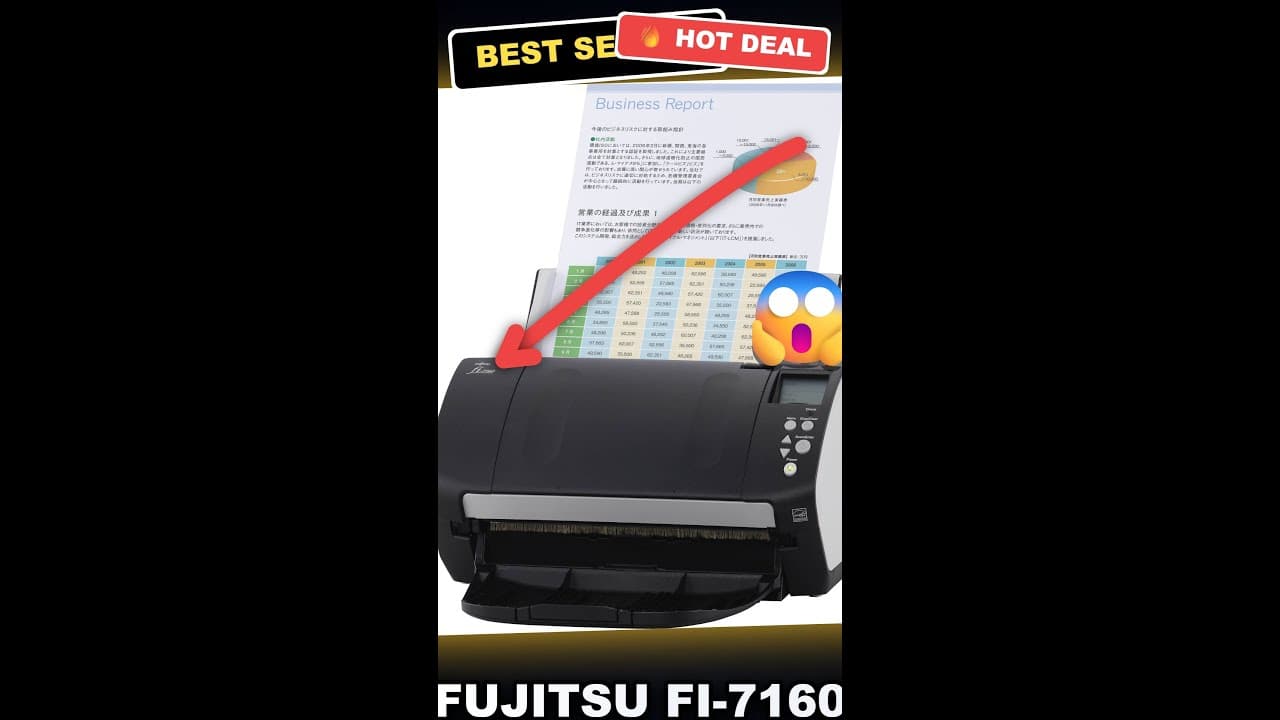 Fujitsu fi-7160 Review: Unleash Total Document Management with Industry-Leading Image Quality