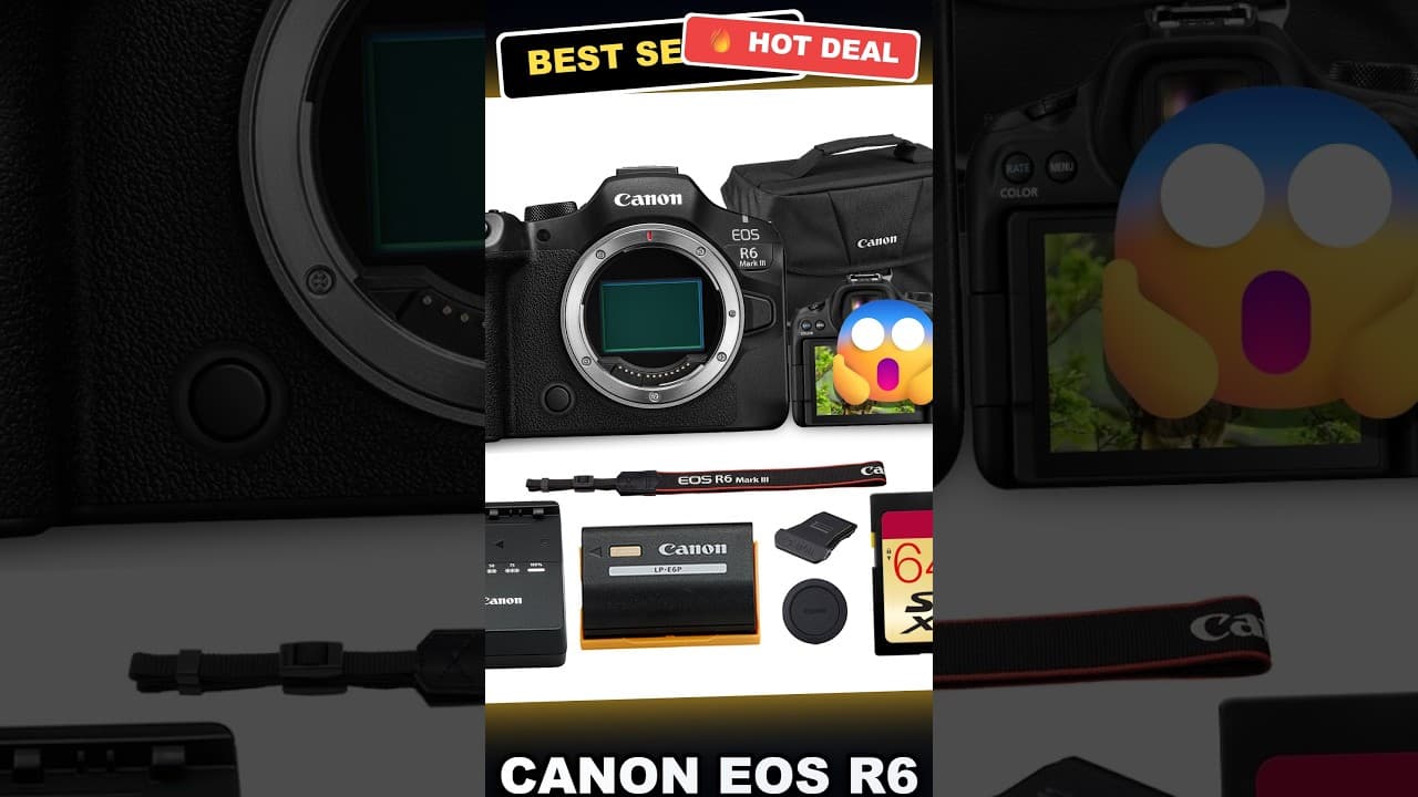 Canon EOS R6 Mark III Real Review: Is This Mirrorless Camera Worth It? review video