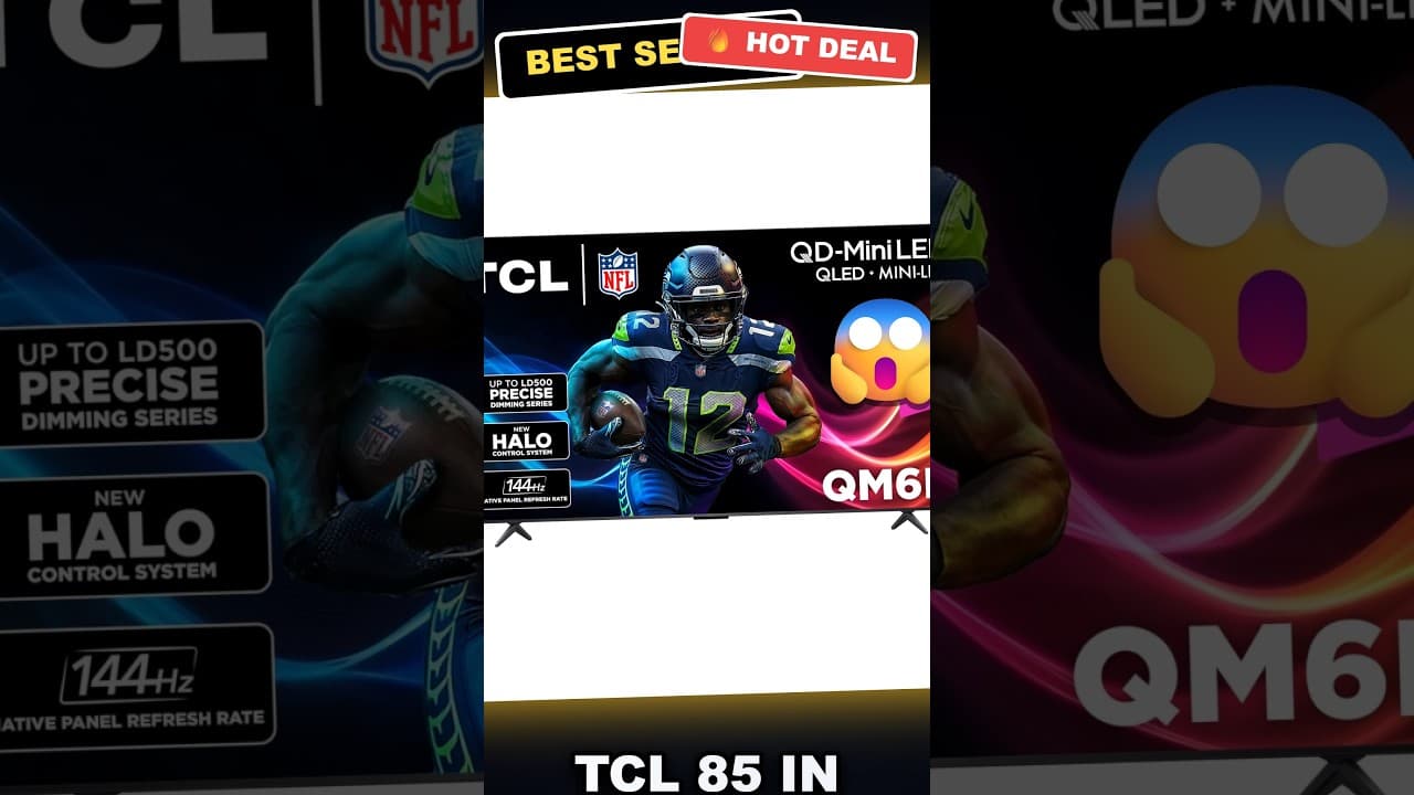 TCL 85 In QM6K Series Mini LED QLED 4K HDR Smart Google TV Review