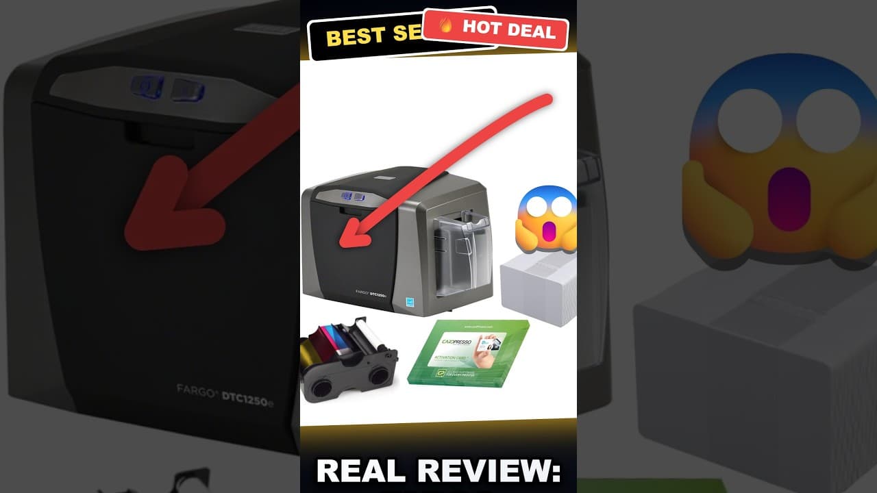 Real Review: Fargo DTC1250e Single Sided USB Card Printer Bundle Worth It in 2023?