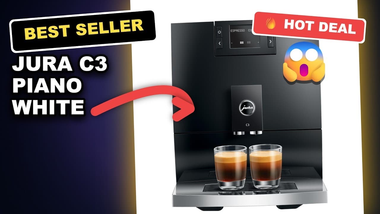 Jura C3 Piano White Review: Barista-Quality Coffee in a Compact Machine review video