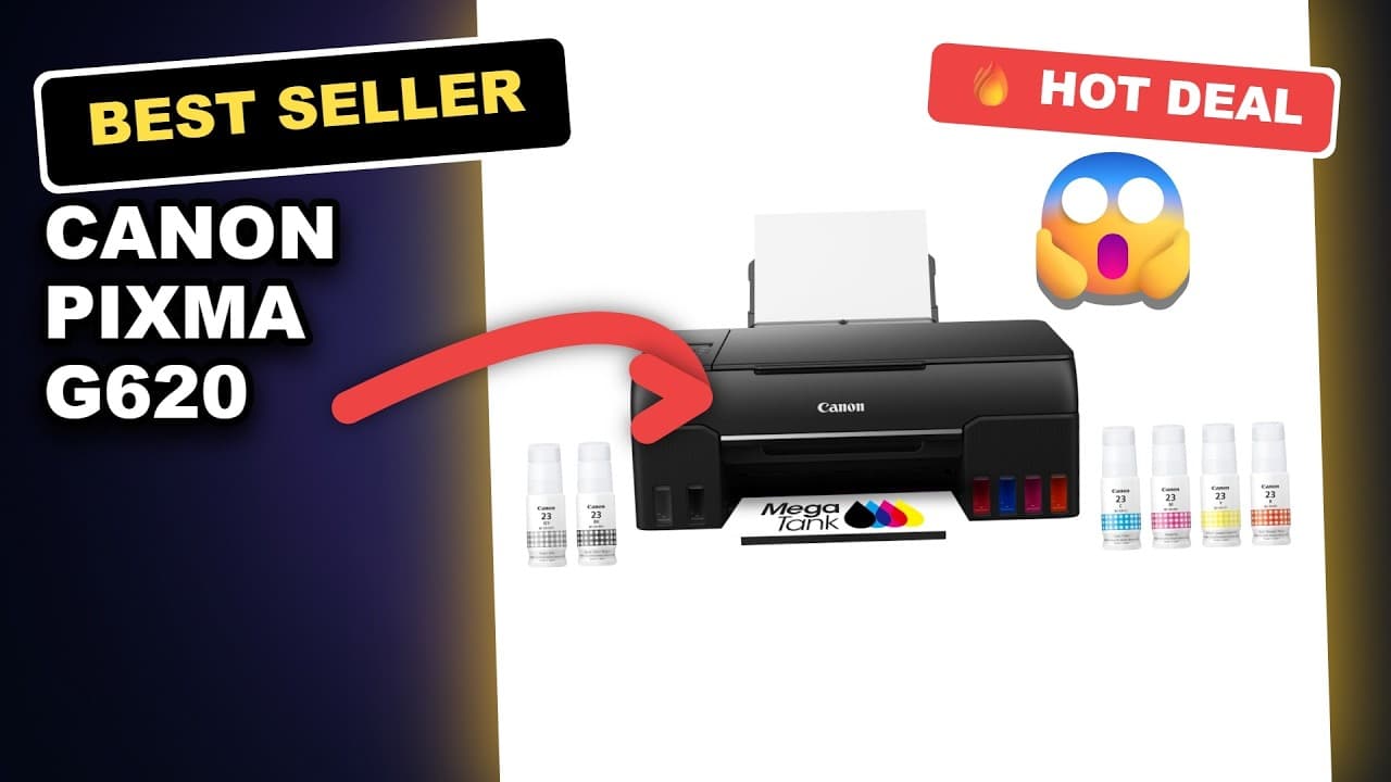 Canon PIXMA G620 Honest Review: Wireless All-in-One Printer Worth It? Low Cost Per Print, Smart Ink