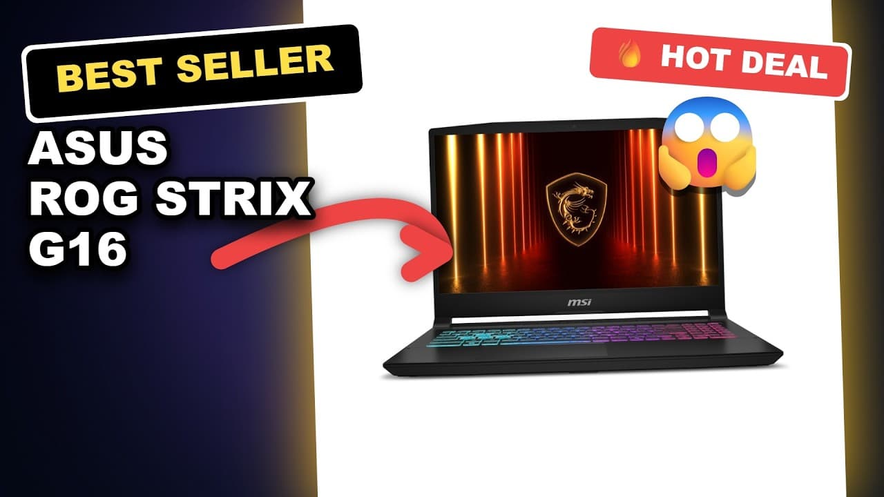 ASUS ROG Strix G16 Tested: Best Gaming Laptop for 2025? review video