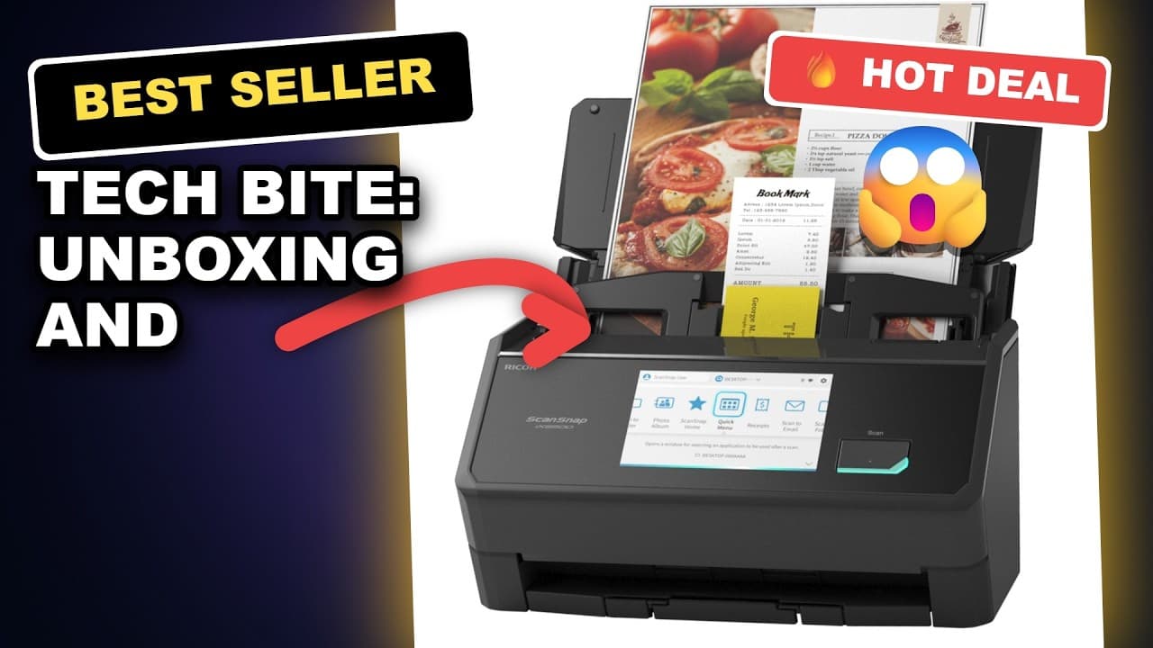 Tech Bite: Unboxing and Testing the DR-G2140 Standard Production Document Scanner
