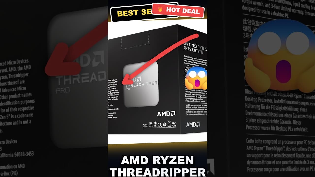 AMD Ryzen Threadripper PRO 9965WX Tested: Is This Workstation CPU Worth It?