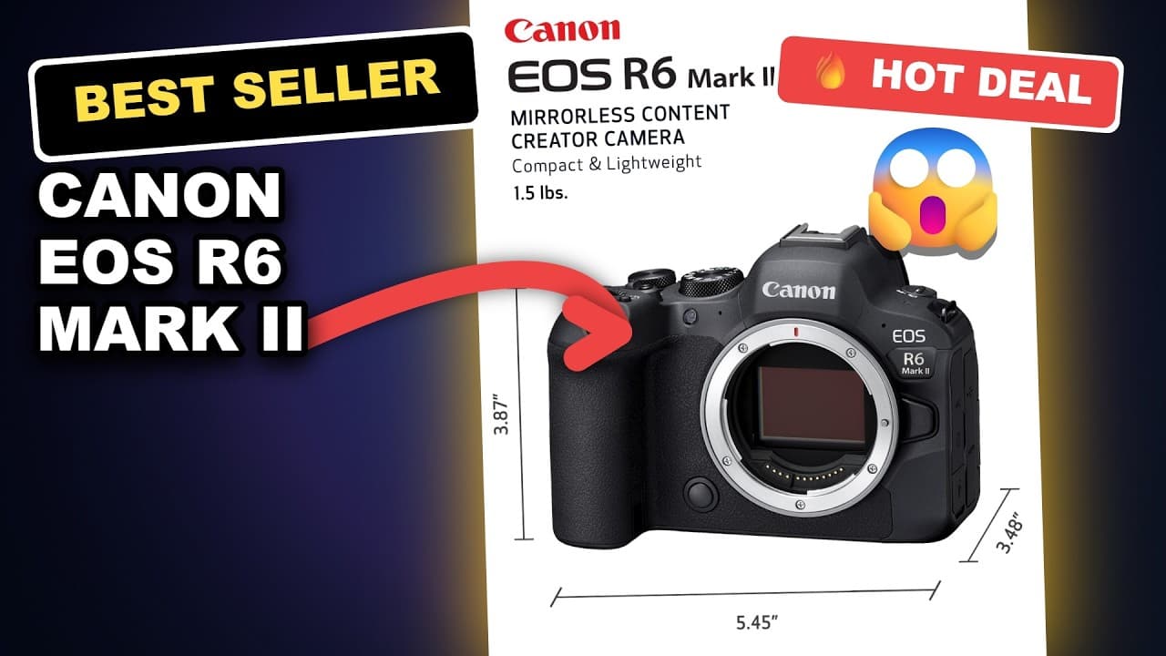 Canon EOS R6 Mark II Tested: Is This Full-Frame Camera Worth It? review video