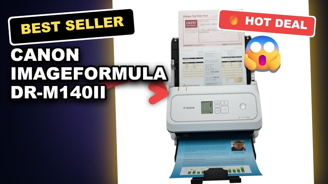 Canon imageFORMULA DR-M140II Review: A Reliable Document Scanner for Heavy Duty