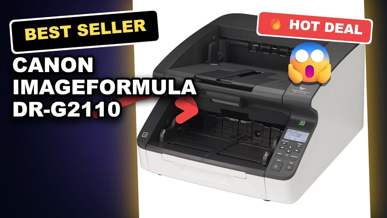 Canon imageFORMULA DR-G2110 Honest Review: 600 dpi Scanner Tested for Performance and Accuracy