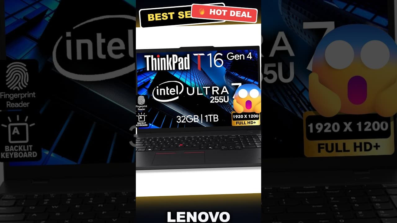 Lenovo ThinkPad T16 Gen 4 Tested: Honest Review of the Top Business Laptop 2024?