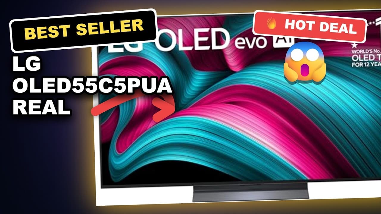 LG OLED55C5PUA Real Review: Is This The Best Budget 4K Smart TV? review video