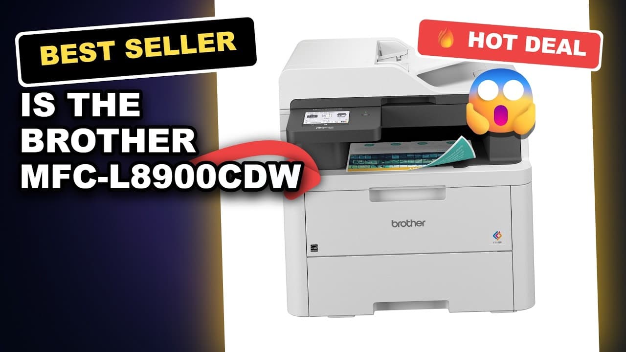 Is the Brother MFC-L8900CDW Color Laser Printer Worth the Investment?