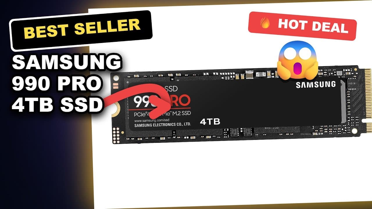 Samsung 990 Pro 4TB SSD Reviewed: Worth the Price for High-End Computing and Gaming?