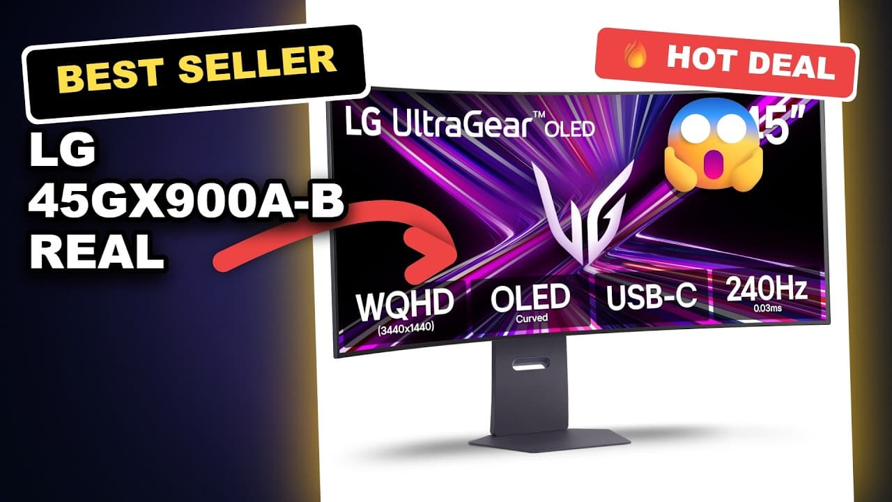 LG 45GX900A-B Real Review: Worth It for Gamers? review video