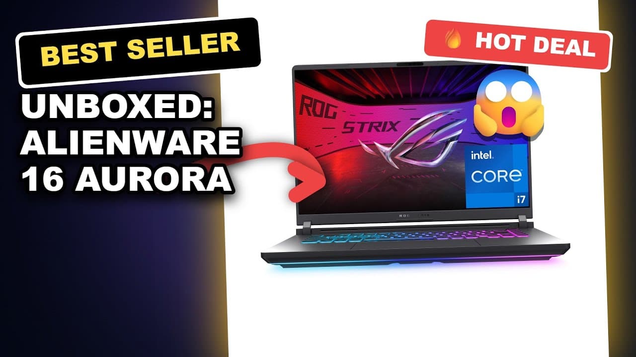 Unboxed: Alienware 16 Aurora Gaming Laptop Honest Review