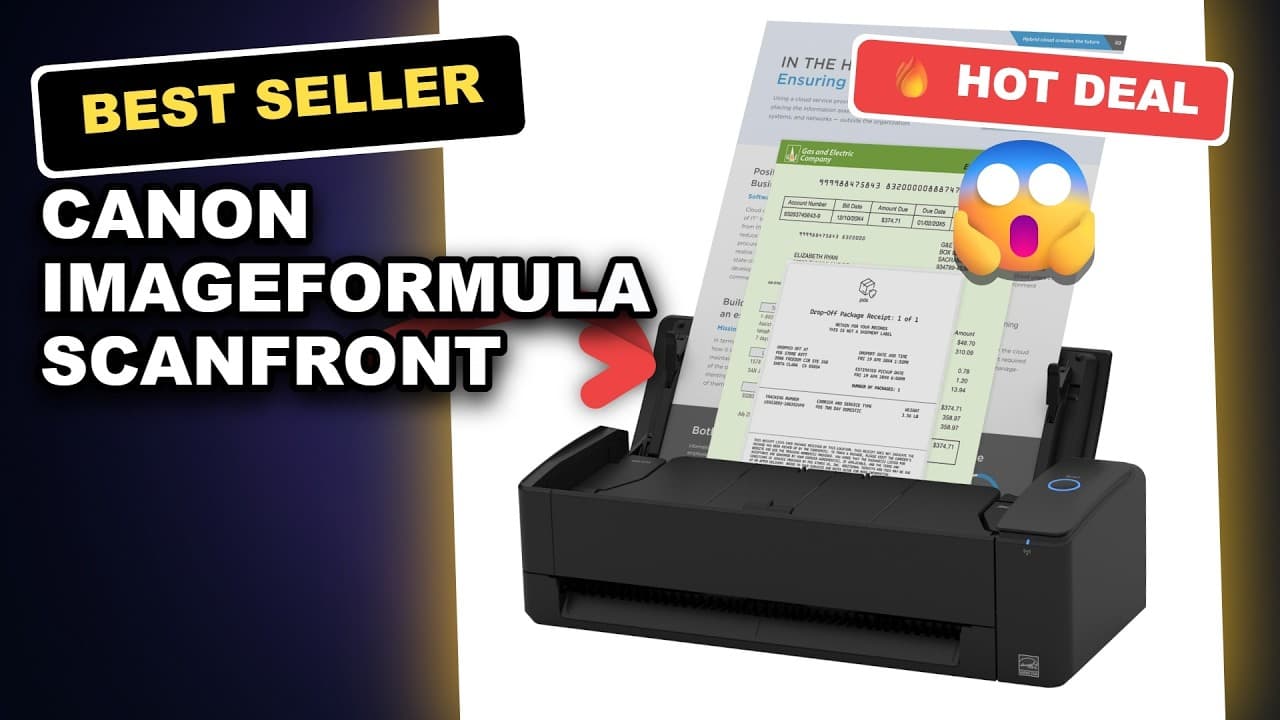 Canon imageFORMULA ScanFront 400 Networked Document Scanner Review: Worth the Investment in 2023?