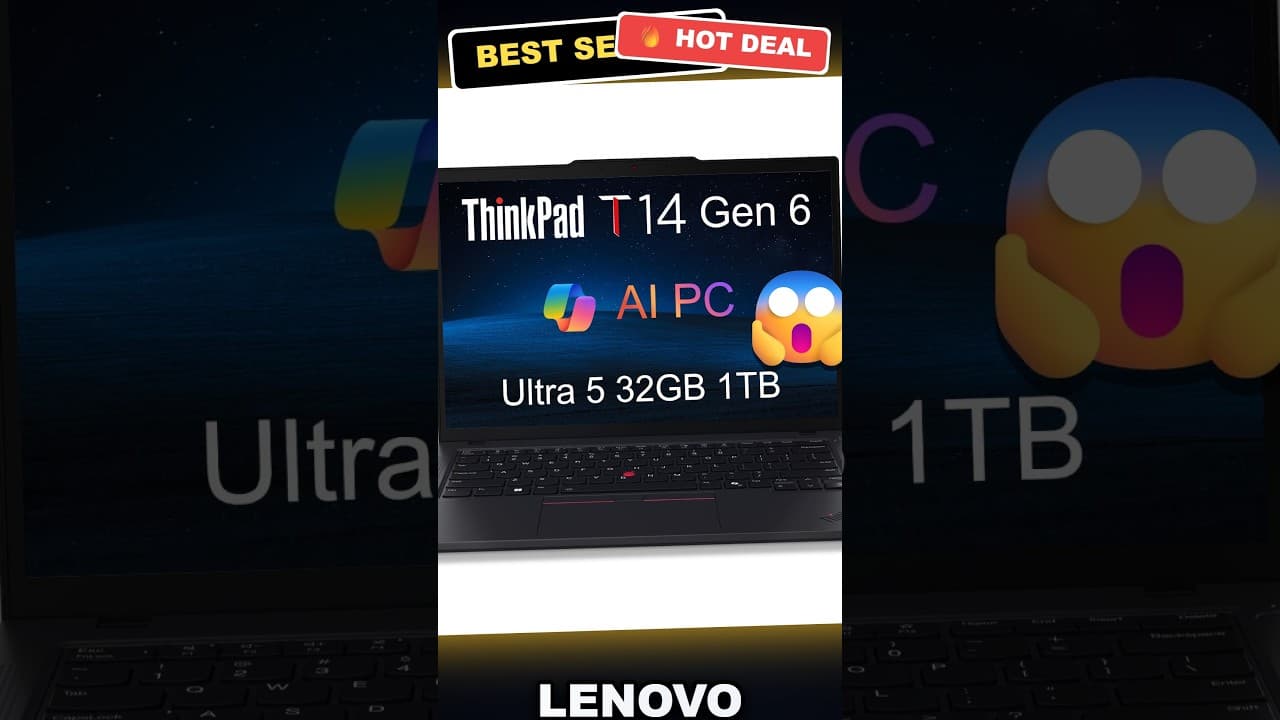 Lenovo ThinkPad T14 Gen 6 Honest Review: Is the AI-Powered Laptop Worth It?