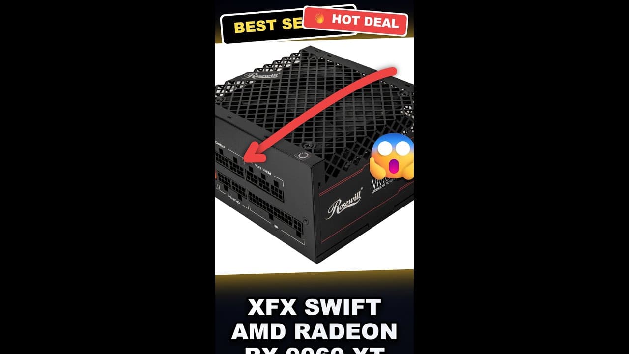 XFX Swift AMD Radeon RX 9060 XT OC Gaming Edition Unboxed: A Monster for PC Gamers