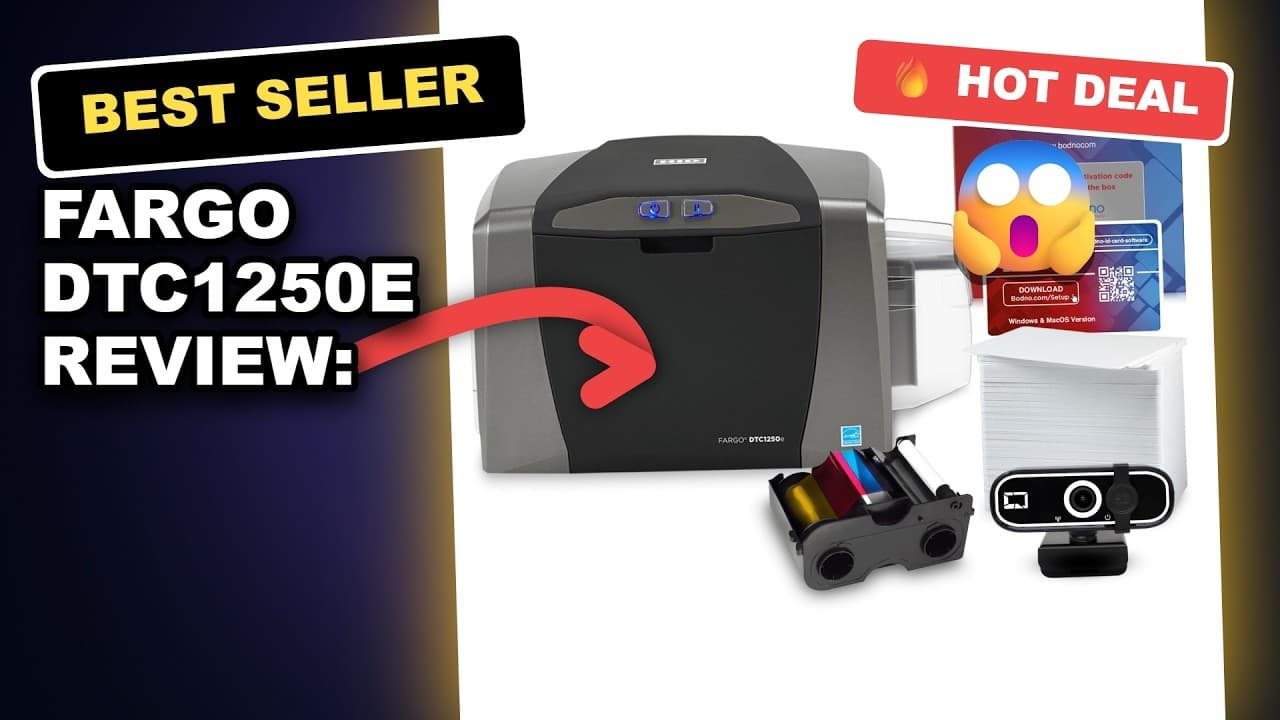 Fargo DTC1250e Review: Is This Printer Worth the Investment for Personalized Cards?