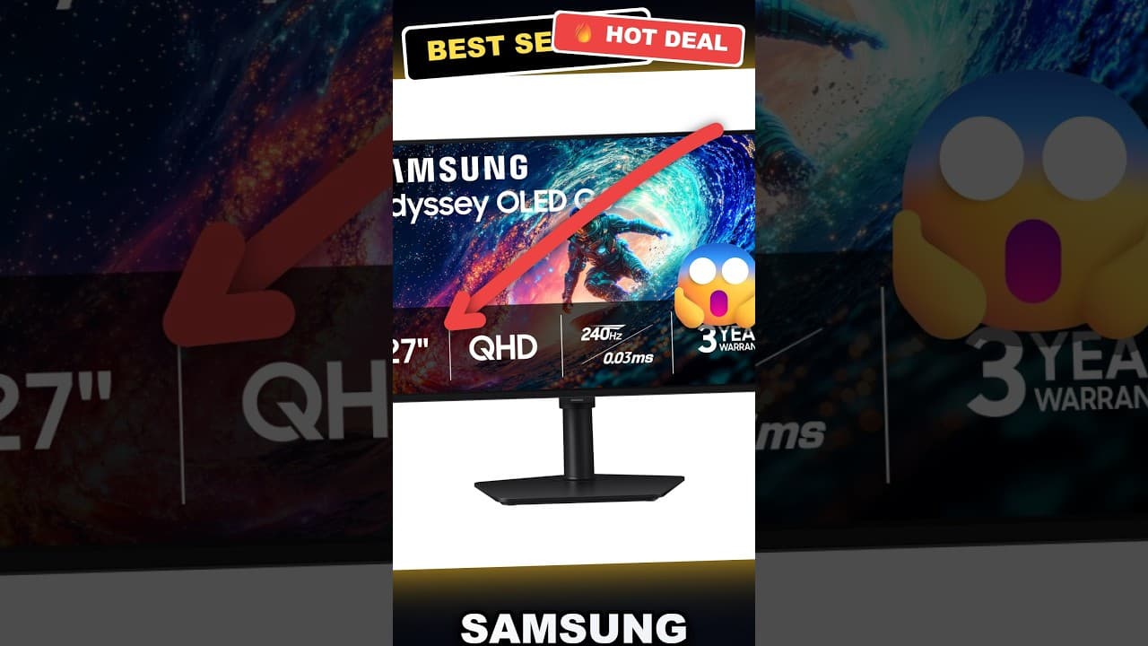 Samsung Odyssey OLED G6 Gaming Monitor 27 Review: Worth It for Gamers?
