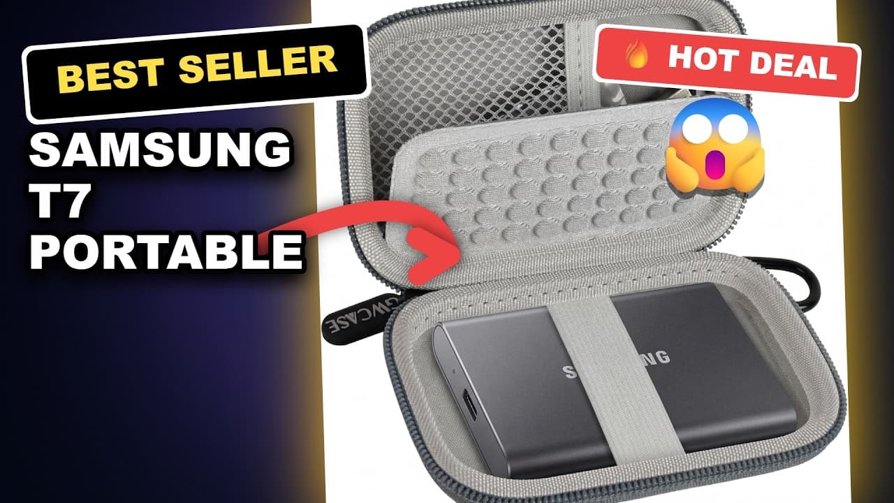 Samsung T7 Portable SSD Tested: Worth the Money for Storage Speed?