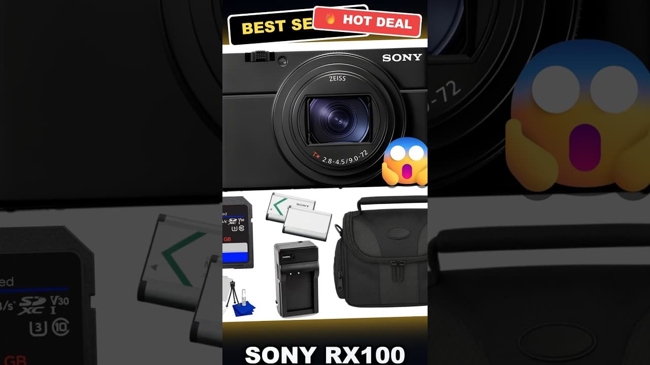 Sony RX100 VII Unboxed: Compact Camera with Advanced Capabilities Tested review video