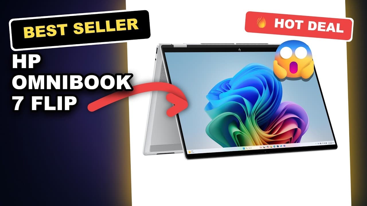 HP OmniBook 7 Flip Reviewed: The AI-Powered 2-in-1 Worth Buying? review video
