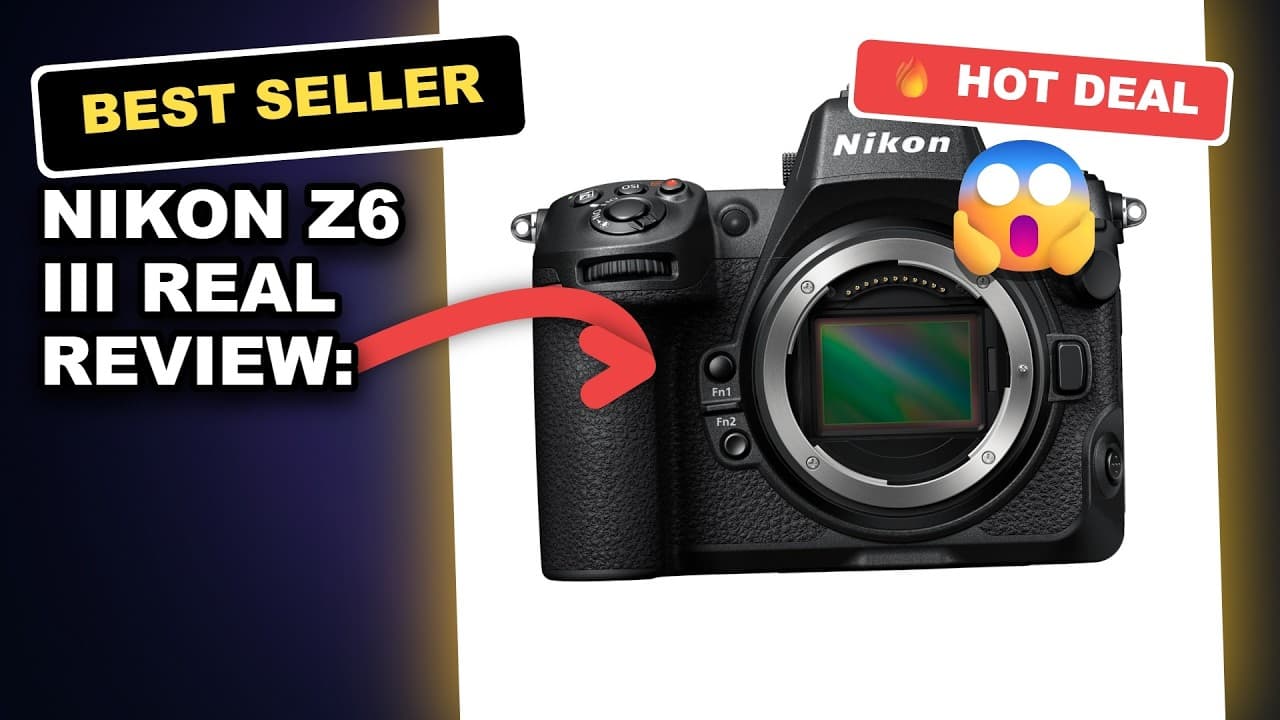Nikon Z6 III Real Review: 6K RAW Video & 4000-Nit EVF Tested review video