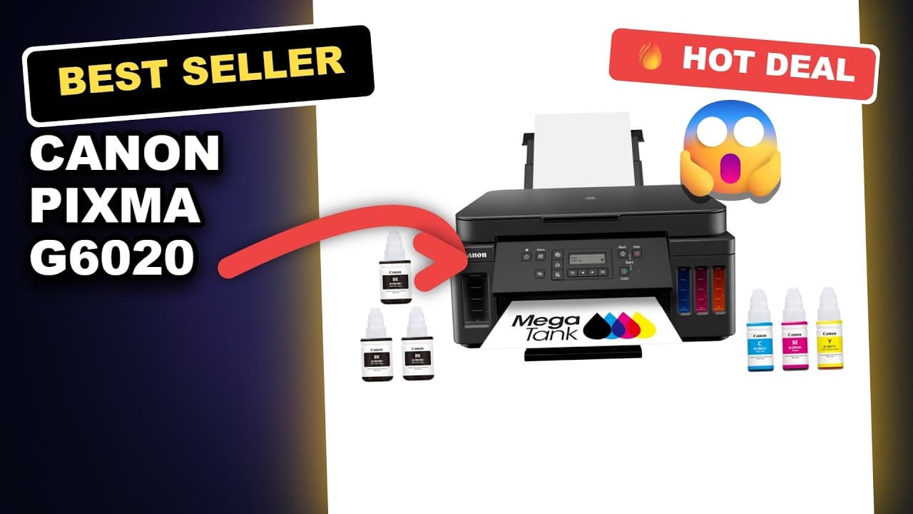 Canon PIXMA G6020 Supertank Printer Review: Is It Actually Worth It?