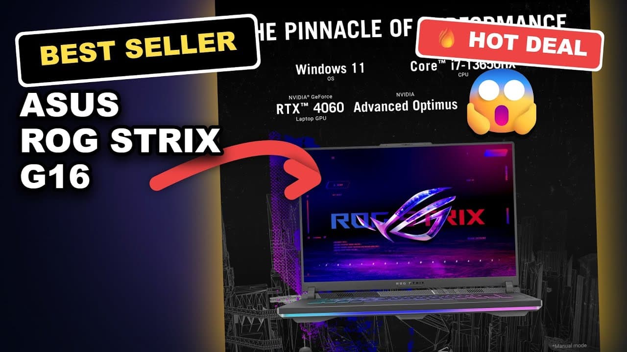 ASUS ROG Strix G16 Honest Review: Unboxing & Gaming Performance Tested
