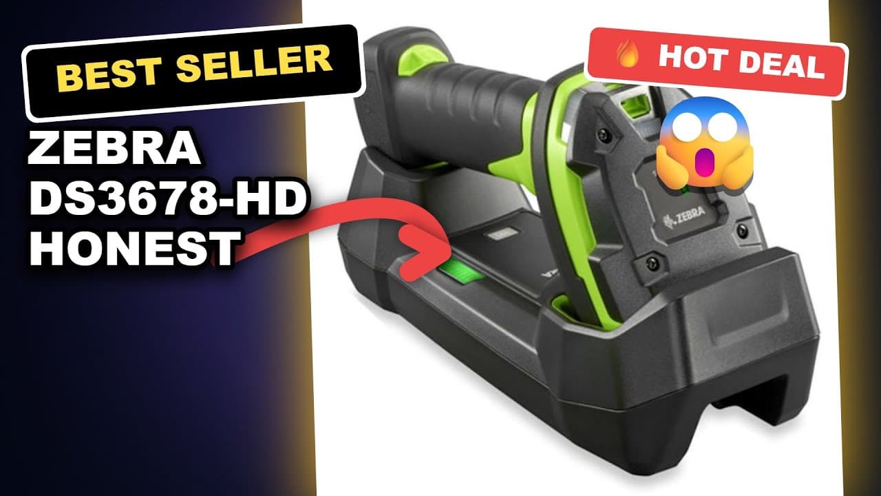 Zebra DS3678-HD Honest Review: Ultra-Rugged Cordless Barcode Scanner Kit