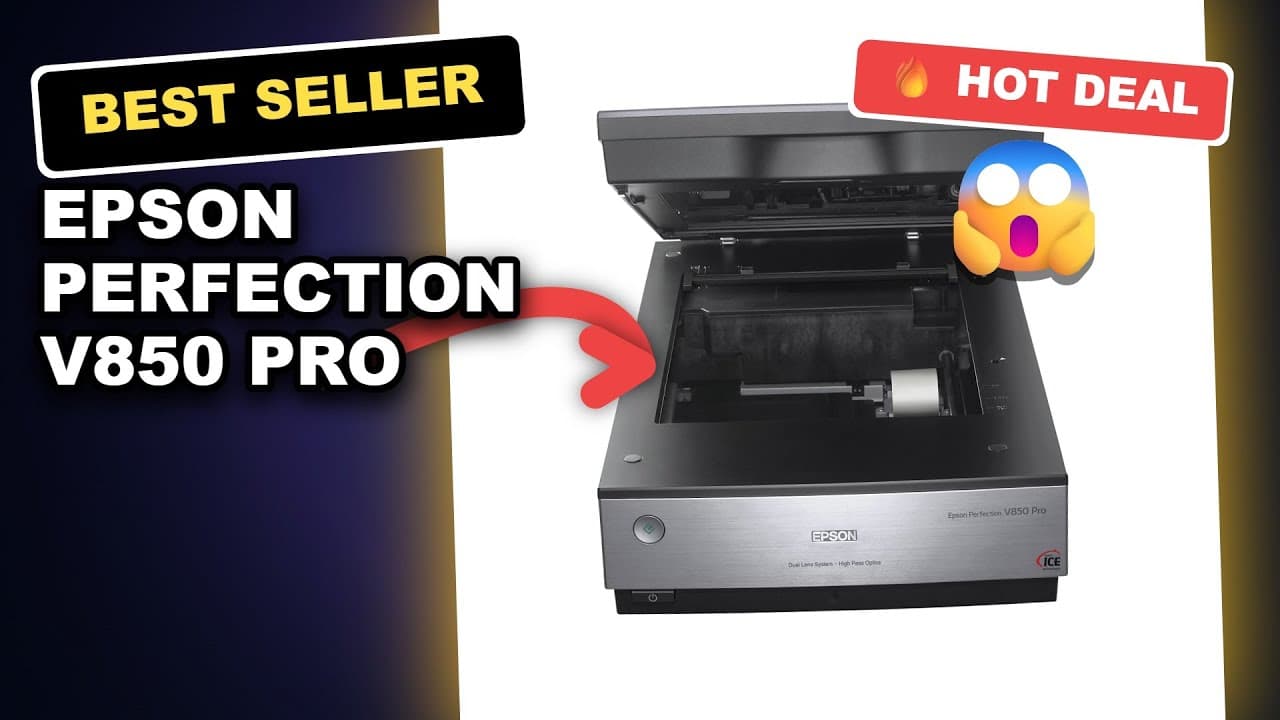 Epson Perfection V850 Pro Scanner Review: Unparalleled Scans with 6400 dpi Resolution!
