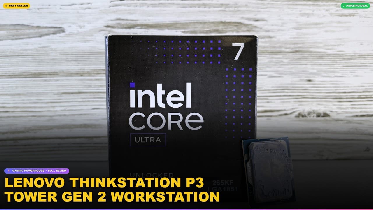 Lenovo ThinkStation P3 Tower Gen 2 Workstation Review: Unboxed with Extreme AI and Graphics Performa
