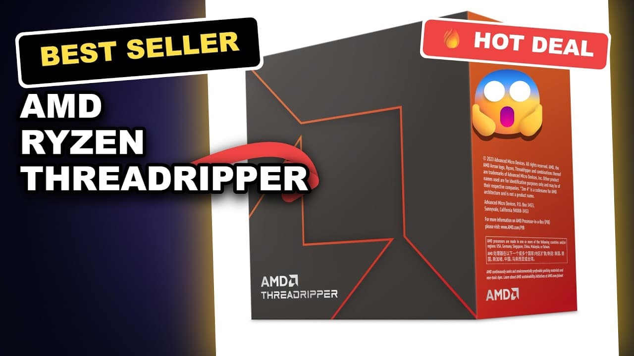 AMD Ryzen Threadripper 7960X Tested: 24 Cores & 5.3GHz Speed for Creators