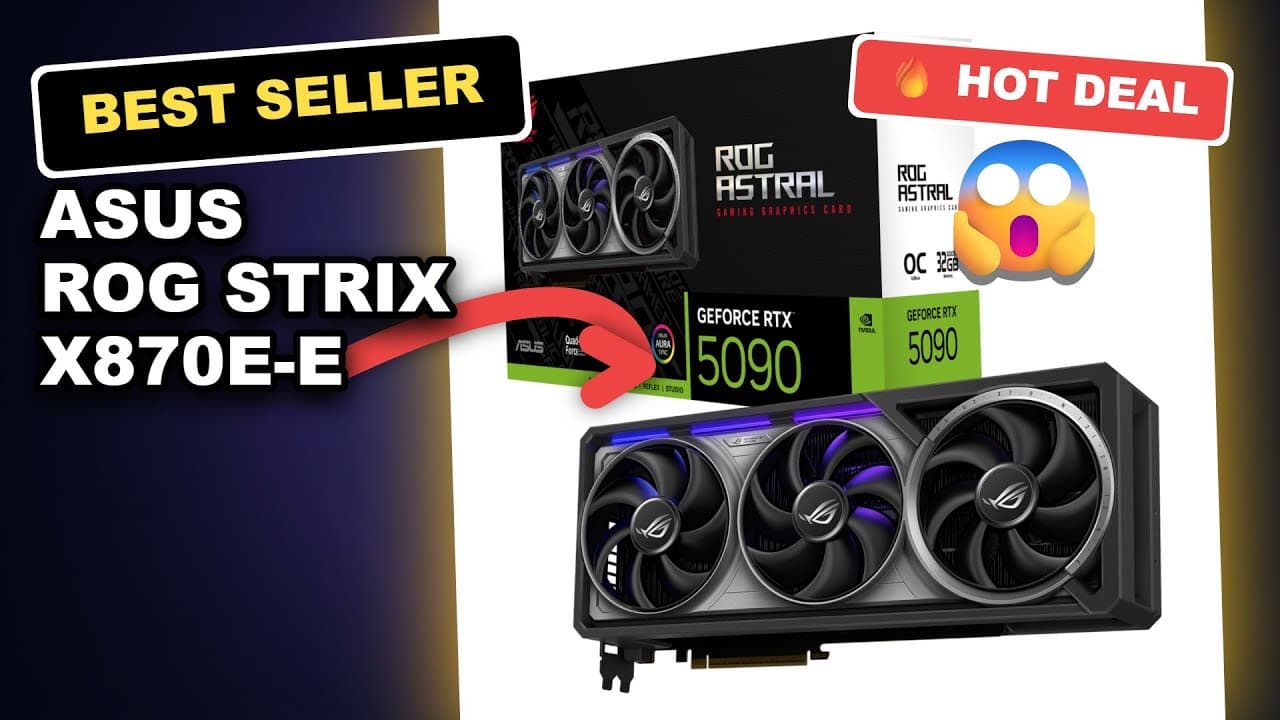 ASUS ROG Strix X870E-E Gaming WiFi Motherboard Unboxed: Insane Performance & Features?